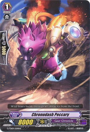 Chronodash Peccary G TD09 009EN G Trial Deck 9 True Zodiac Time Beasts Singles Chronodash Peccary G TD09 009EN G Trial Deck 9 True Zodiac Time Beasts Singles