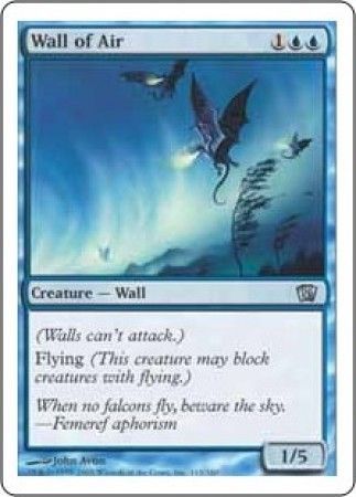 Wall of Air MTG 8th Edition Singles Wall of Air MTG 8th Edition Singles