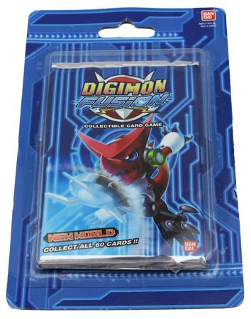 Digimon Fusion New World Booster Pack Various Other CCG Sealed Product Digimon Fusion New World Booster Pack Various Other CCG Sealed Product