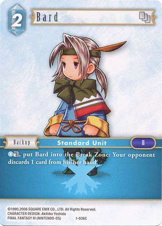 Bard 1 036C Common Opus I Collection Singles Bard 1 036C Common Opus I Collection Singles