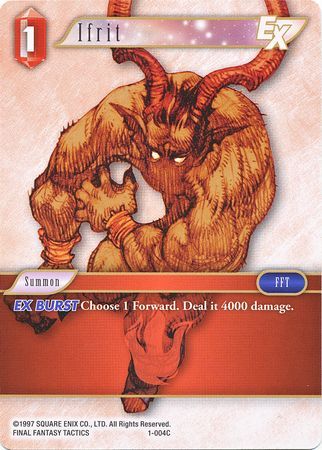 Ifrit 1 004C Common Opus I Collection Singles Ifrit 1 004C Common Opus I Collection Singles
