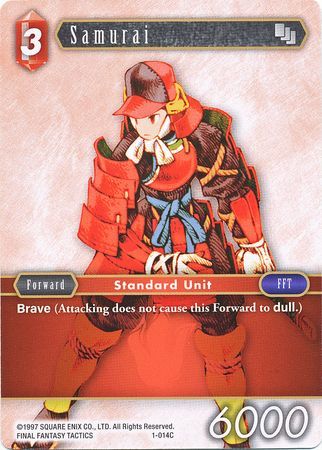 Samurai 1 014C Common Opus I Collection Singles Samurai 1 014C Common Opus I Collection Singles