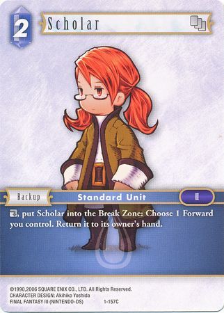 Scholar 1 157C Common Opus I Collection Singles Scholar 1 157C Common Opus I Collection Singles