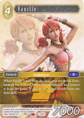 Vanille 1 093H Hero Opus I Collection Singles Vanille 1 093H Hero Opus I Collection Singles