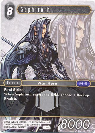 Sephiroth 1 186L Legend Sephiroth 1 186L Legend