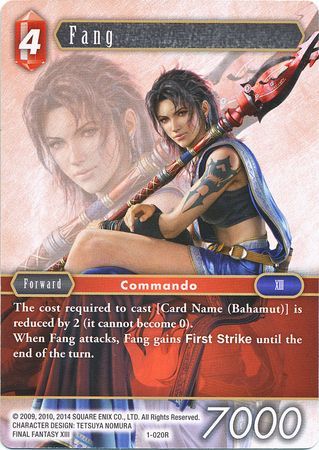 Fang 1 020R Rare Opus I Collection Singles Fang 1 020R Rare Opus I Collection Singles