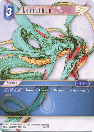 Leviathan 1 178R Rare Opus I Collection Singles Leviathan 1 178R Rare Opus I Collection Singles