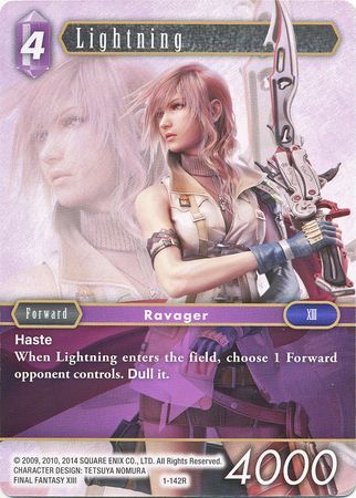 Lightning 1 142R Rare Opus I Collection Singles Lightning 1 142R Rare Opus I Collection Singles