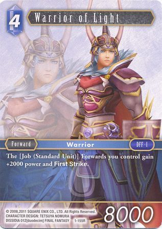 Warrior of Light 1 155R Rare Opus I Collection Singles Warrior of Light 1 155R Rare Opus I Collection Singles