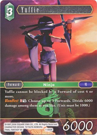 Yuffie 1 085R Rare Opus I Collection Singles Yuffie 1 085R Rare Opus I Collection Singles