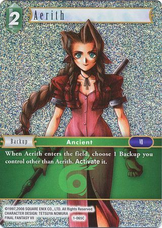 Aerith 1 065C Common Foil Opus I Collection Foil Singles Aerith 1 065C Common Foil Opus I Collection Foil Singles