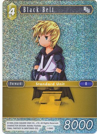 Black Belt 1 099C Common Foil Opus I Collection Foil Singles Black Belt 1 099C Common Foil Opus I Collection Foil Singles