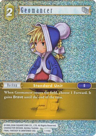 Geomancer 1 115C Common Foil Opus I Collection Foil Singles Geomancer 1 115C Common Foil Opus I Collection Foil Singles