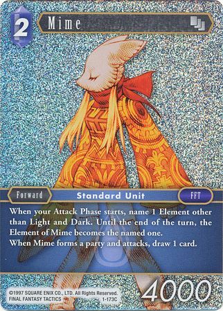 Mime 1 173C Common Foil Mime 1 173C Common Foil