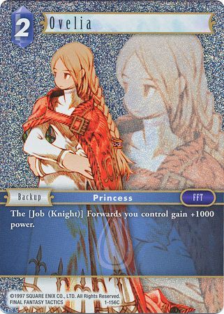 Ovelia 1 156C Common Foil Opus I Collection Foil Singles Ovelia 1 156C Common Foil Opus I Collection Foil Singles
