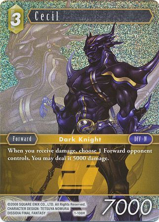 Cecil 1 108H Hero Foil Cecil 1 108H Hero Foil
