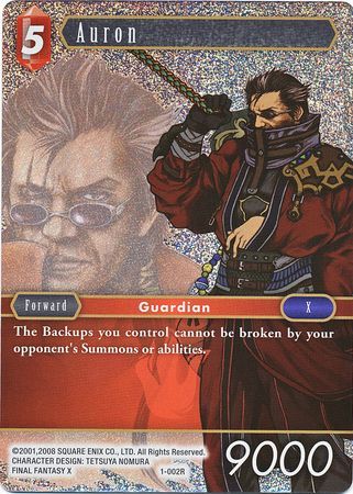Auron 1 002R Rare Foil Auron 1 002R Rare Foil