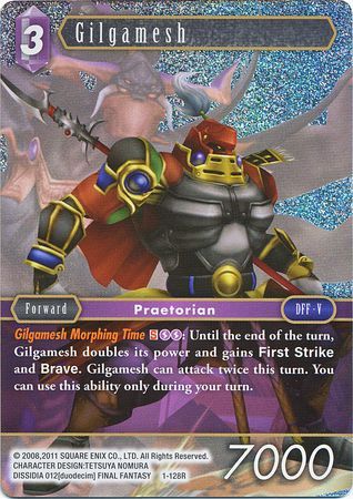 Final Fantasy Card # GILGAMESH 3-103H