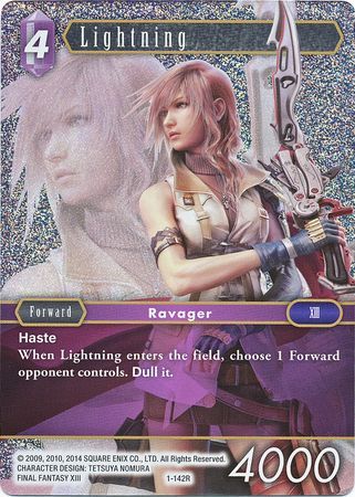 Lightning 1 142R Rare Foil Opus I Collection Foil Singles Lightning 1 142R Rare Foil Opus I Collection Foil Singles