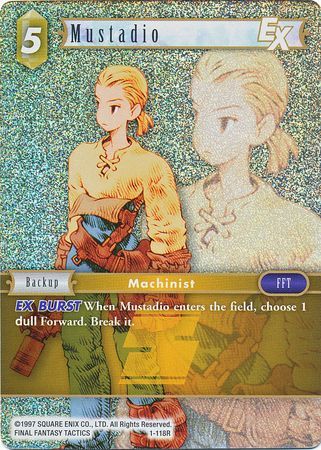 Mustadio 1 118R Rare Foil Opus I Collection Foil Singles Mustadio 1 118R Rare Foil Opus I Collection Foil Singles