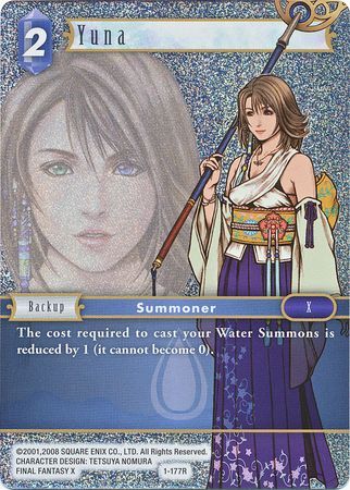 Yuna 1 177R Rare Foil Yuna 1 177R Rare Foil