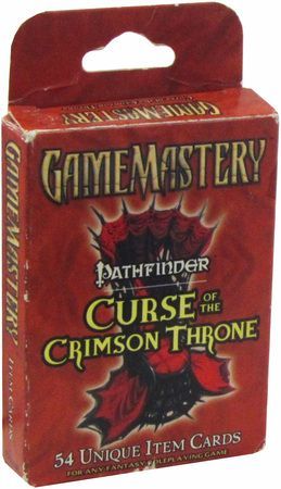 Game Mastery Curse of the Crimson Throne Item Cards supplement PFRPG PZO5008 RPGs A Z Game Mastery Curse of the Crimson Throne Item Cards supplement PFRPG PZO5008 RPGs A Z