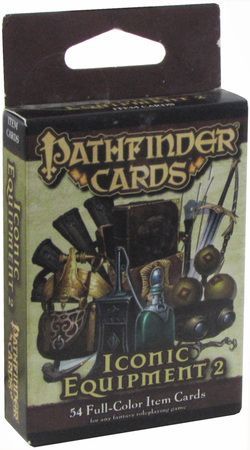 Pathfinder Cards Iconic Equipment 2 Item Cards supplement PFRPG PZO3047 RPGs A Z Pathfinder Cards Iconic Equipment 2 Item Cards supplement PFRPG PZO3047 RPGs A Z