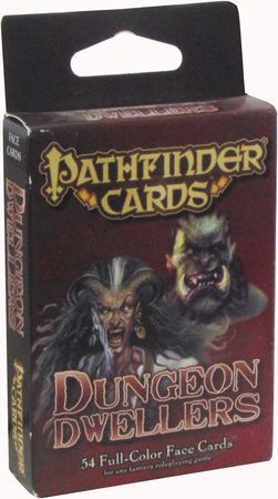 Pathfinder Cards Dungeon Dwellers Face Cards supplement PFRPG PZO3026 RPGs A Z Pathfinder Cards Dungeon Dwellers Face Cards supplement PFRPG PZO3026 RPGs A Z