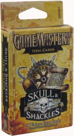 Game Mastery Skull Shackles Item Cards supplement PFRPG PZO3022 Game Mastery Skull Shackles Item Cards supplement PFRPG PZO3022