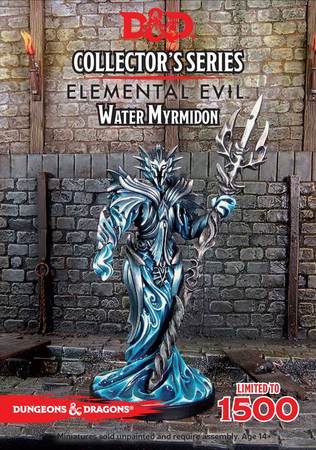 D D Collector s Series Elemental Evil Water Myrmidon 1 Figure Kit D D Miniatures Sealed Product D D Collector s Series Elemental Evil Water Myrmidon 1 Figure Kit D D Miniatures Sealed Product