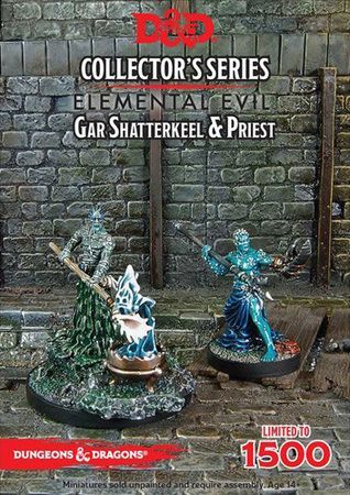 D D Collector s Series Elemental Evil Gar Shatterkeel Priest 2 Figure Kit D D Miniatures Sealed Product D D Collector s Series Elemental Evil Gar Shatterkeel Priest 2 Figure Kit D D Miniatures Sealed Product