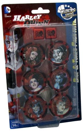 Harley Quinn Dice and Token Pack DC Heroclix Heroclix Sealed Product Harley Quinn Dice and Token Pack DC Heroclix Heroclix Sealed Product
