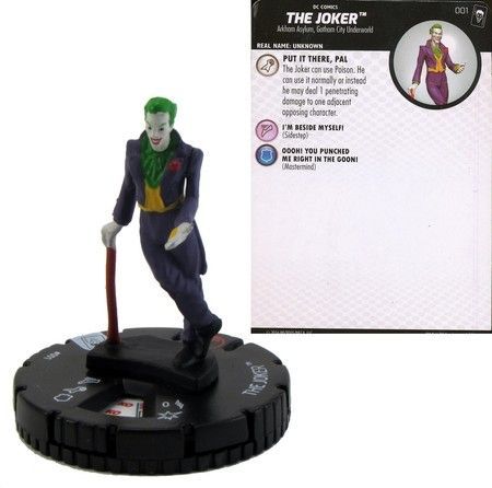The Joker 001 The Joker s Wild DC Heroclix DC The Joker s Wild Singles The Joker 001 The Joker s Wild DC Heroclix DC The Joker s Wild Singles