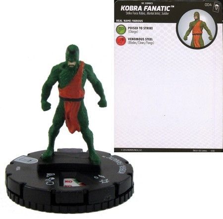 Kobra Fanatic 004 The Joker s Wild DC Heroclix DC The Joker s Wild Singles Kobra Fanatic 004 The Joker s Wild DC Heroclix DC The Joker s Wild Singles