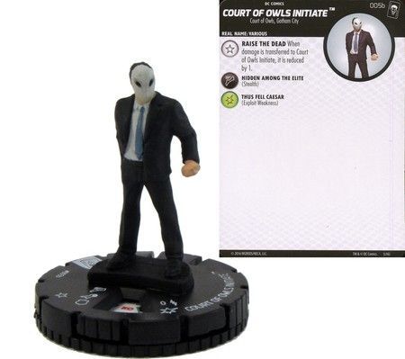 Court of Owls Initiate 005b The Joker s Wild DC Heroclix DC The Joker s Wild Singles Court of Owls Initiate 005b The Joker s Wild DC Heroclix DC The Joker s Wild Singles