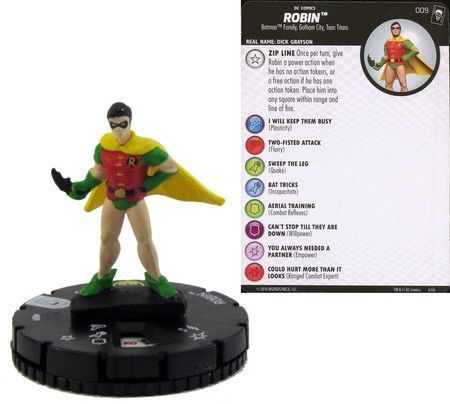 Robin 009 The Joker s Wild DC Heroclix DC The Joker s Wild Singles Robin 009 The Joker s Wild DC Heroclix DC The Joker s Wild Singles