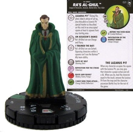 Ra s al Ghul 021 The Joker s Wild DC Heroclix DC The Joker s Wild Singles Ra s al Ghul 021 The Joker s Wild DC Heroclix DC The Joker s Wild Singles