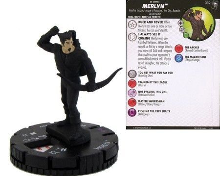 Merlyn 032 The Joker s Wild DC Heroclix DC The Joker s Wild Singles Merlyn 032 The Joker s Wild DC Heroclix DC The Joker s Wild Singles
