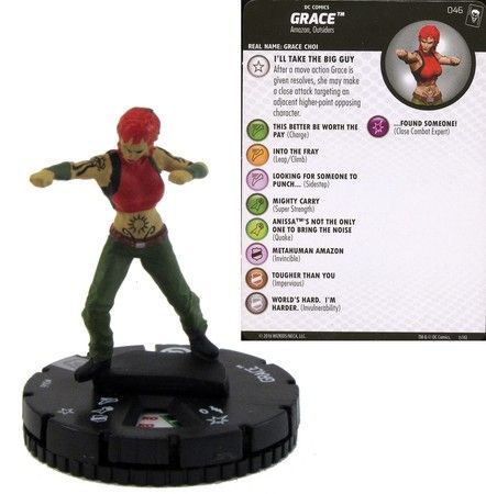Grace 046 The Joker s Wild DC Heroclix DC The Joker s Wild Singles Grace 046 The Joker s Wild DC Heroclix DC The Joker s Wild Singles