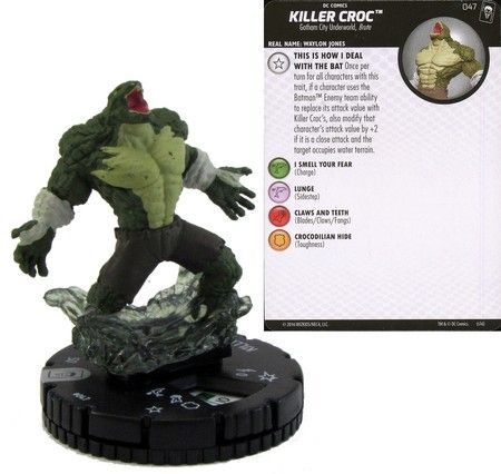 Killer Croc 047 The Joker s Wild DC Heroclix DC The Joker s Wild Singles Killer Croc 047 The Joker s Wild DC Heroclix DC The Joker s Wild Singles