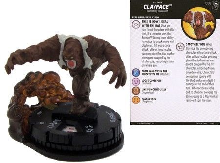 Clayface 058 The Joker s Wild DC Heroclix Clayface 058 The Joker s Wild DC Heroclix