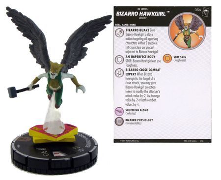 Bizarro Hawkgirl 064 Chase Rare The Joker s Wild DC Heroclix DC The Joker s Wild Singles Bizarro Hawkgirl 064 Chase Rare The Joker s Wild DC Heroclix DC The Joker s Wild Singles