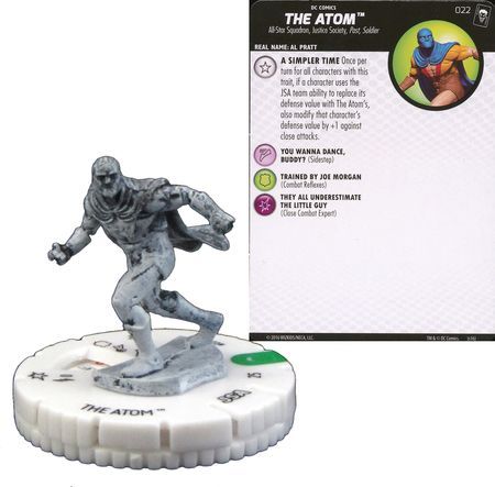 The Atom Sketch Variant 022 The Joker s Wild DC Heroclix The Atom Sketch Variant 022 The Joker s Wild DC Heroclix