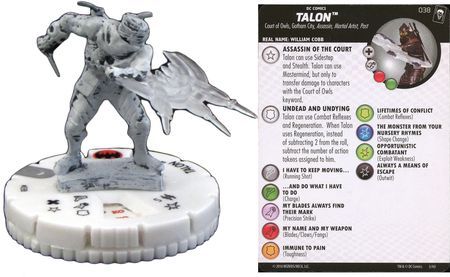 Talon Sketch Variant 038 The Joker s Wild DC Heroclix Talon Sketch Variant 038 The Joker s Wild DC Heroclix