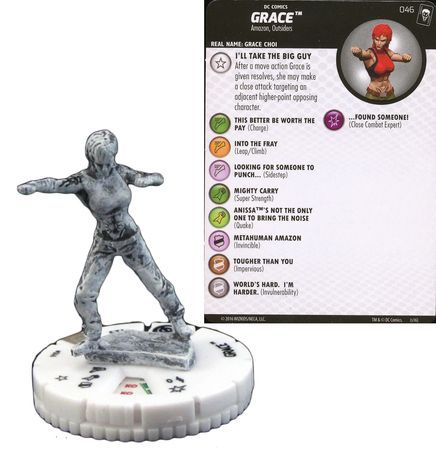 #030 The Joker''s Wild Sketch Variant Heroclix NM DC: The 2x Two Face