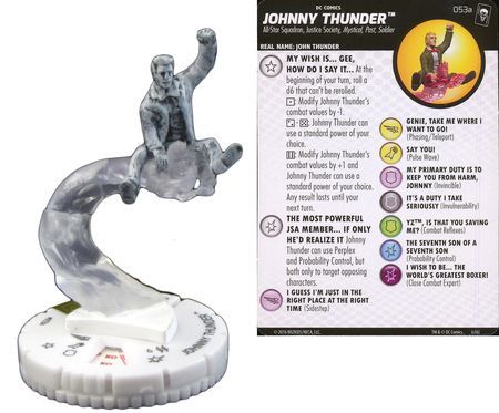 Johnny Thunder Sketch Variant 053a The Joker s Wild DC Heroclix Johnny Thunder Sketch Variant 053a The Joker s Wild DC Heroclix