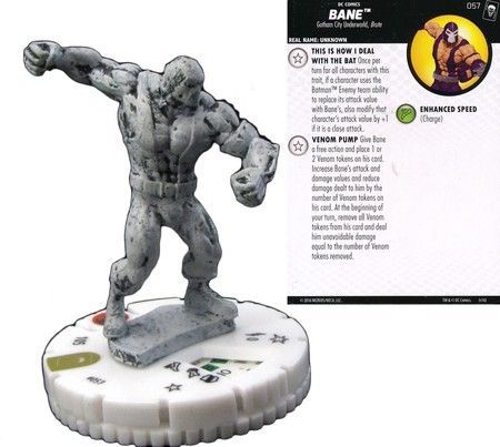 Bane Sketch Variant 057 The Joker s Wild DC Heroclix Bane Sketch Variant 057 The Joker s Wild DC Heroclix