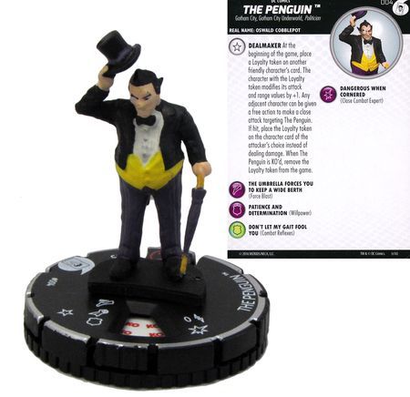 The Penguin 004 Batman and His Greatest Foes Fast Forces DC Heroclix Batman and His Greatest Foes Fast Forces Singles The Penguin 004 Batman and His Greatest Foes Fast Forces DC Heroclix Batman and His Greatest Foes Fast Forces Singles