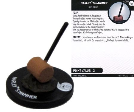 Harley s Hammer S001 Batman and His Greatest Foes Fast Forces DC Heroclix Batman and His Greatest Foes Fast Forces Singles Harley s Hammer S001 Batman and His Greatest Foes Fast Forces DC Heroclix Batman and His Greatest Foes Fast Forces Singles