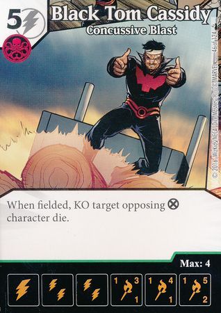 Black Tom Cassidy Concussive Blast 46 124 Uncommon Black Tom Cassidy Concussive Blast 46 124 Uncommon